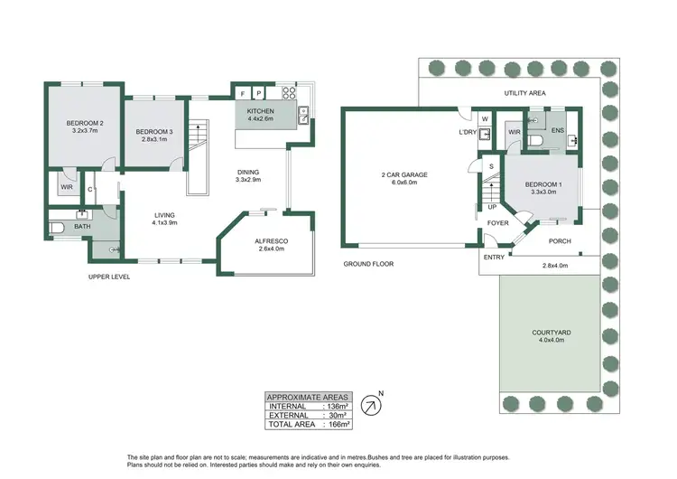 Floorplan of Homely townhouse listing, 3/11 Kenewin Avenue, Maroochydore QLD 4558