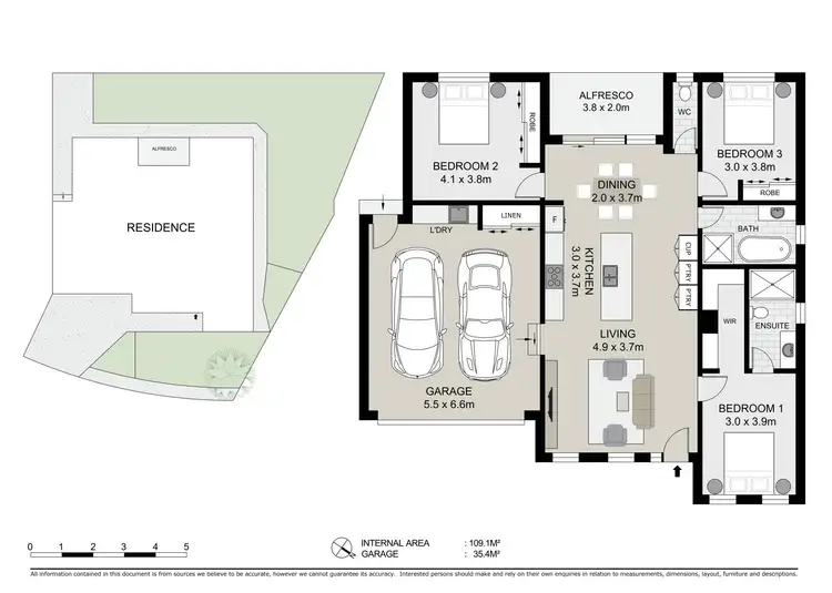 Floorplan of Homely house listing, 3 Bell Street, Ironbark VIC 3550
