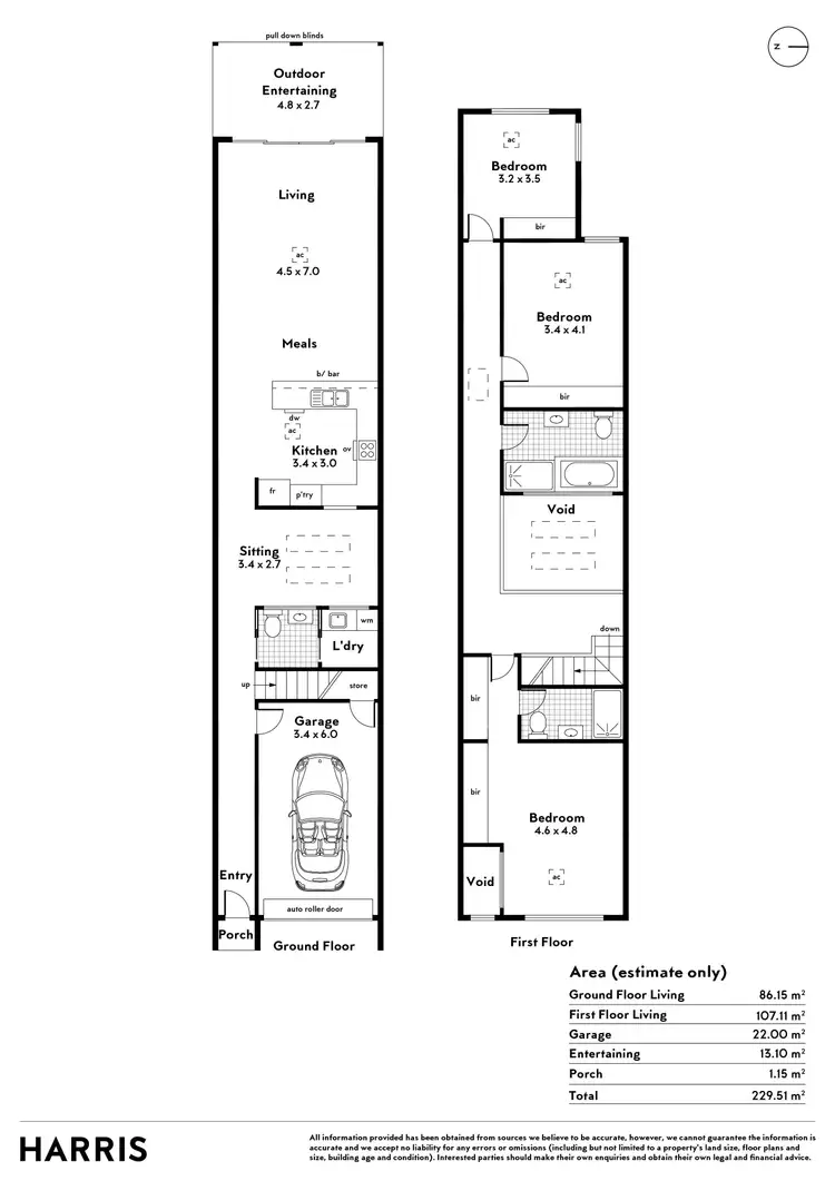 Floorplan of Homely townhouse listing, 6B Carter Street, Magill SA 5072