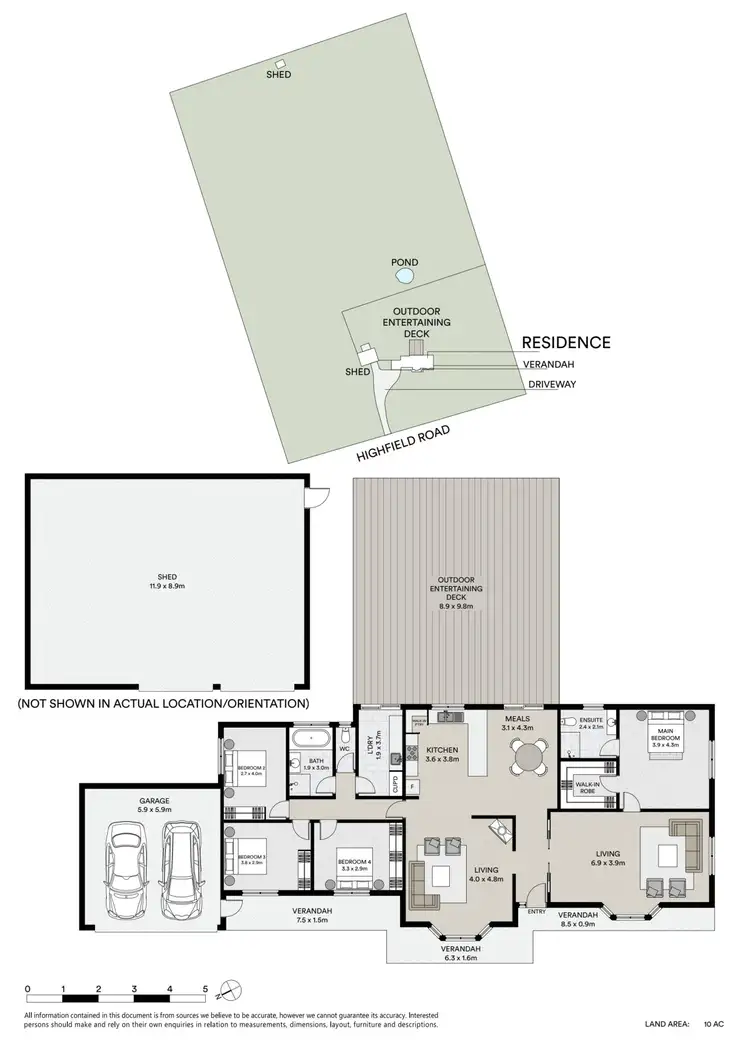 Floorplan of Homely house listing, 9 Highfield Road, Mitchell Park VIC 3355