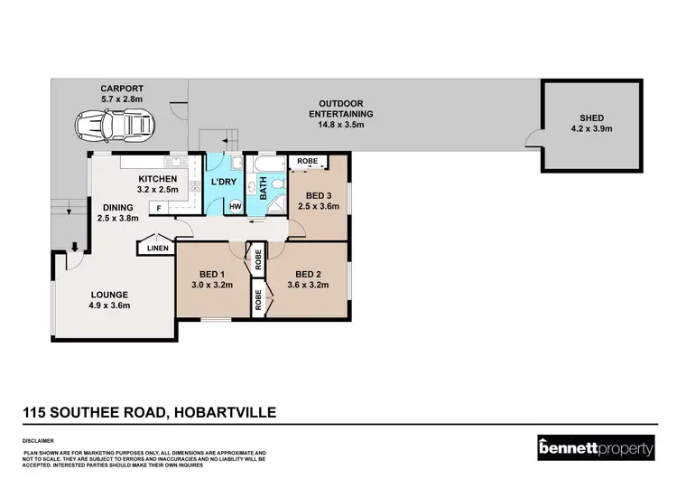 Floorplan of Homely house listing, 115 Southee Road, Hobartville NSW 2753