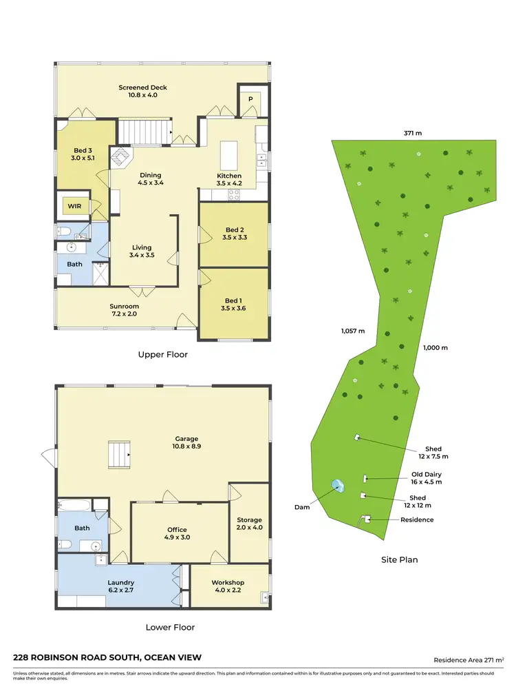 Floorplan of Homely house listing, 228 Robinson Road South, Ocean View QLD 4521