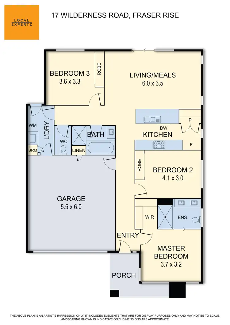 Floorplan of Homely house listing, 17 Wilderness Road, Fraser Rise VIC 3336