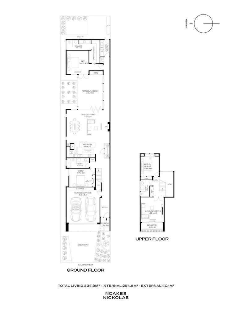 Floorplan of Homely house listing, 22 Salop Street, Beulah Park SA 5067