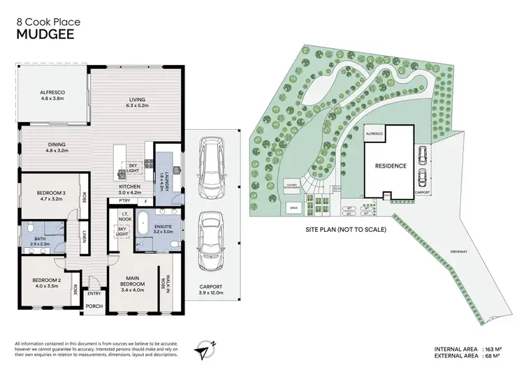 Floorplan of Homely house listing, 8 Cook Place, Mudgee NSW 2850
