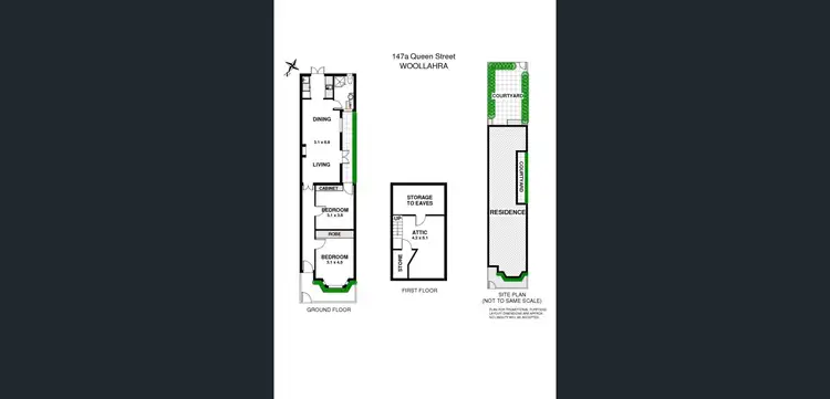 Floorplan of Homely house listing, 147a Queen Street, Woollahra NSW 2025