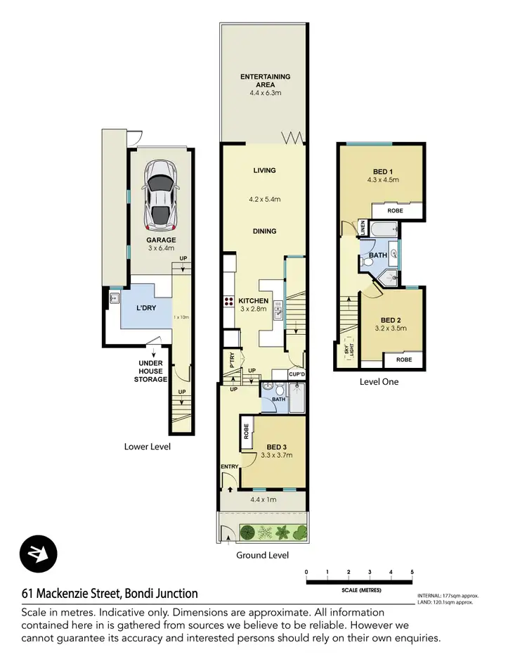 Floorplan of Homely house listing, 61 Mackenzie Street, Bondi Junction NSW 2022