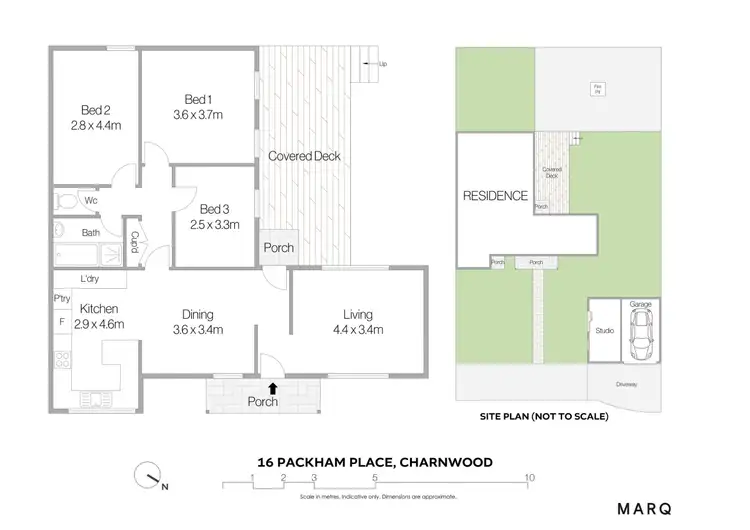 Floorplan of Homely house listing, 16 Packham Place, Charnwood ACT 2615