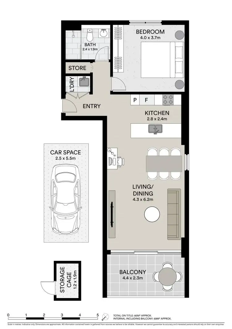 Floorplan of Homely apartment listing, 10001/16 Amalfi Drive, Wentworth Point NSW 2127