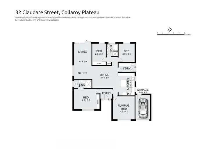 Floorplan of Homely house listing, 32 Claudare Street, Collaroy Plateau NSW 2097