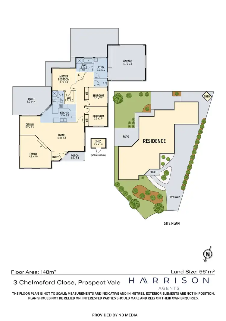 Floorplan of Homely house listing, 3 Chelmsford Close, Prospect Vale TAS 7250