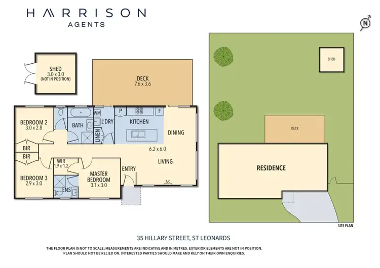 Floorplan of Homely house listing, 35 Hillary Street, St Leonards TAS 7250