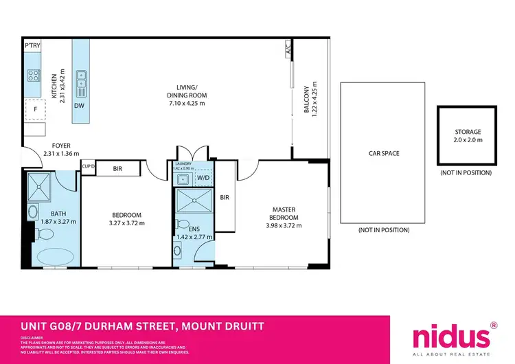 Floorplan of Homely unit listing, 8/7 Durham Street, Mount Druitt NSW 2770