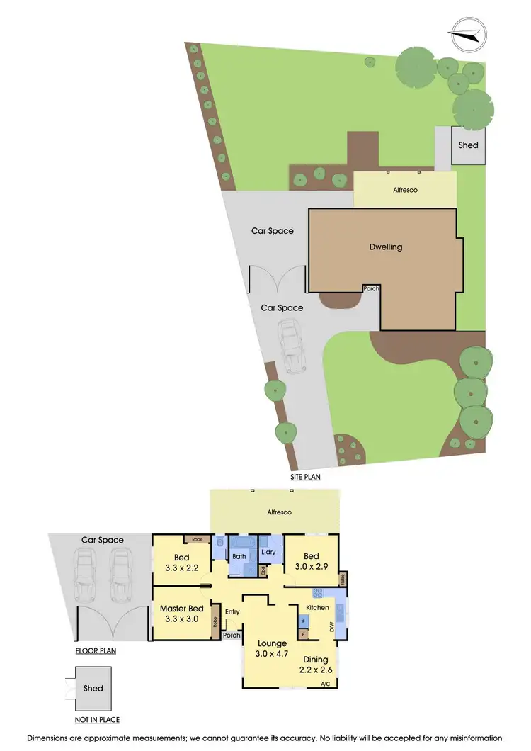 Floorplan of Homely house listing, 12 Allawah Court, Mill Park VIC 3082