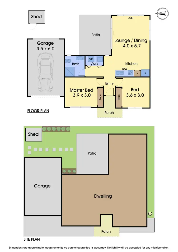 Floorplan of Homely unit listing, 3/7 Ridge Road, Whittlesea VIC 3757