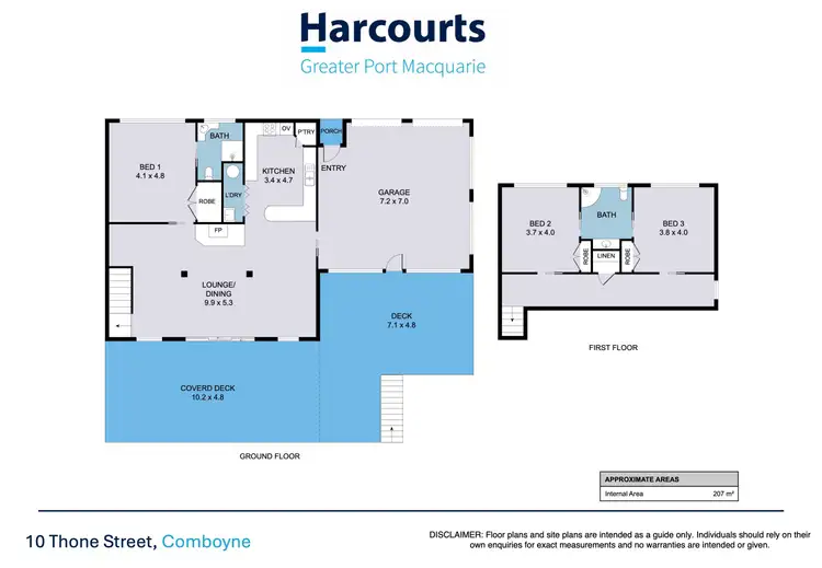 Floorplan of Homely house listing, 10 Thone Street, Comboyne NSW 2429