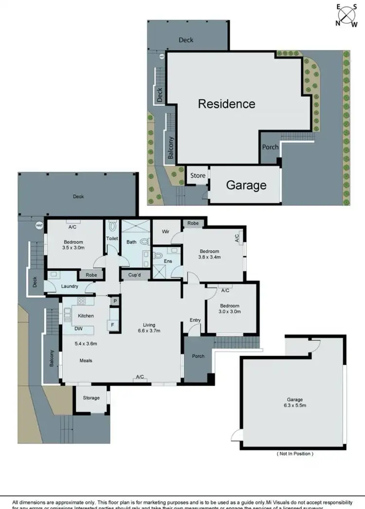 Floorplan of Homely unit listing, 2/364 Doncaster Road, Balwyn North VIC 3104