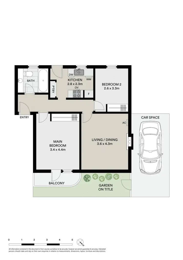 Floorplan of Homely apartment listing, 8/86 Blessington Street, St Kilda VIC 3182