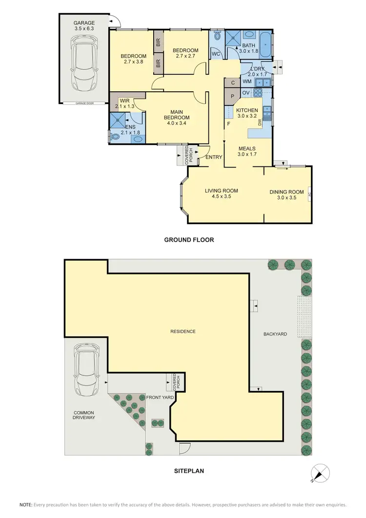Floorplan of Homely villa listing, 2/65 Mascoma Street, Strathmore VIC 3041