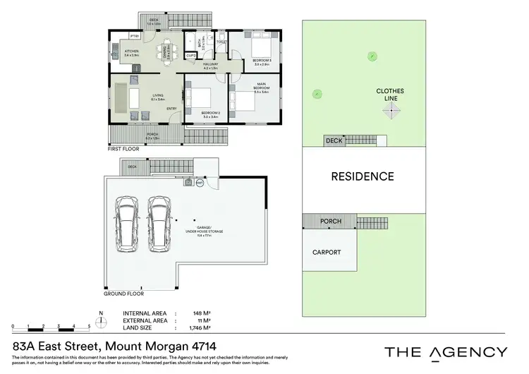Floorplan of Homely house listing, 83A East Street, Mount Morgan QLD 4714