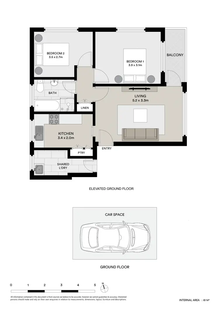 Floorplan of Homely apartment listing, 8/15 Curzon Street, Ryde NSW 2112