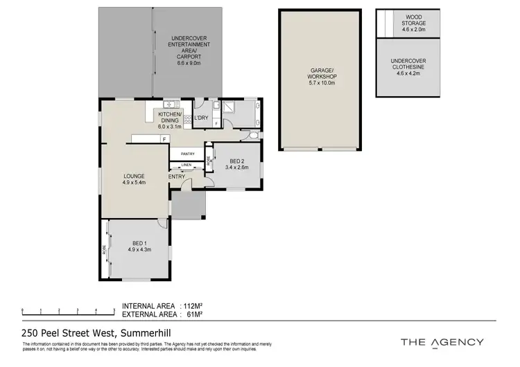 Floorplan of Homely house listing, 250 Peel Street West, Summerhill TAS 7250