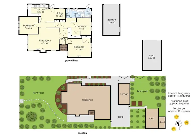 Floorplan of Homely house listing, 70 Kars Street, Frankston VIC 3199