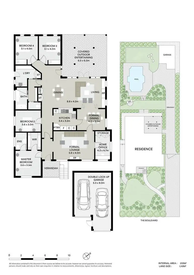 Floorplan of Homely house listing, 4 The Boulevarde, Cheltenham NSW 2119