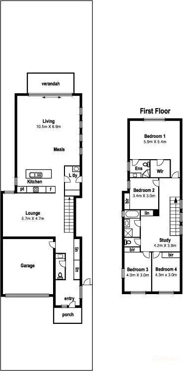 Floorplan of Homely house listing, 6 Cobb Street, South Morang VIC 3752