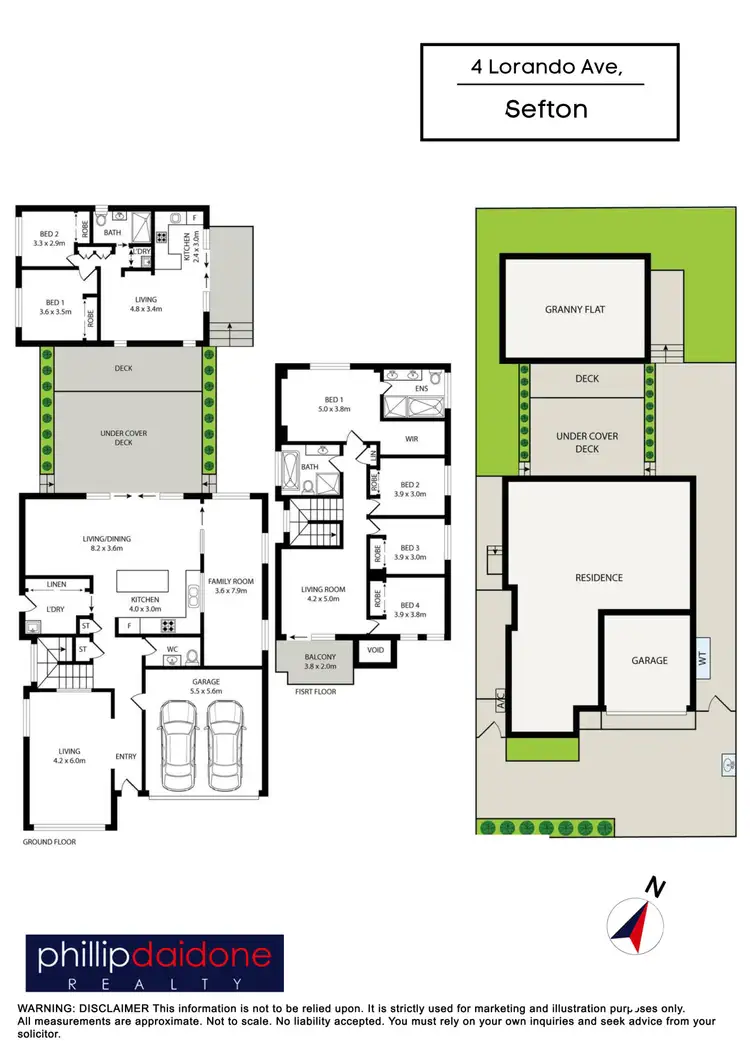 Floorplan of Homely house listing, 4 Lorando Avenue, Sefton NSW 2162