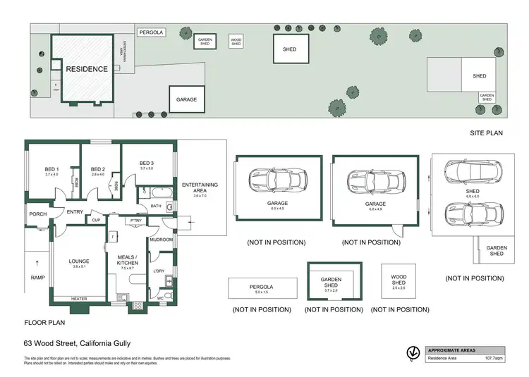 Floorplan of Homely house listing, 63 Wood Street, California Gully VIC 3556