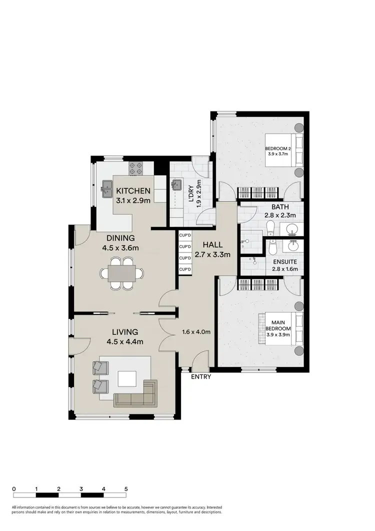 Floorplan of Homely townhouse listing, 6/102 Drummond Street North, Ballarat Central VIC 3350