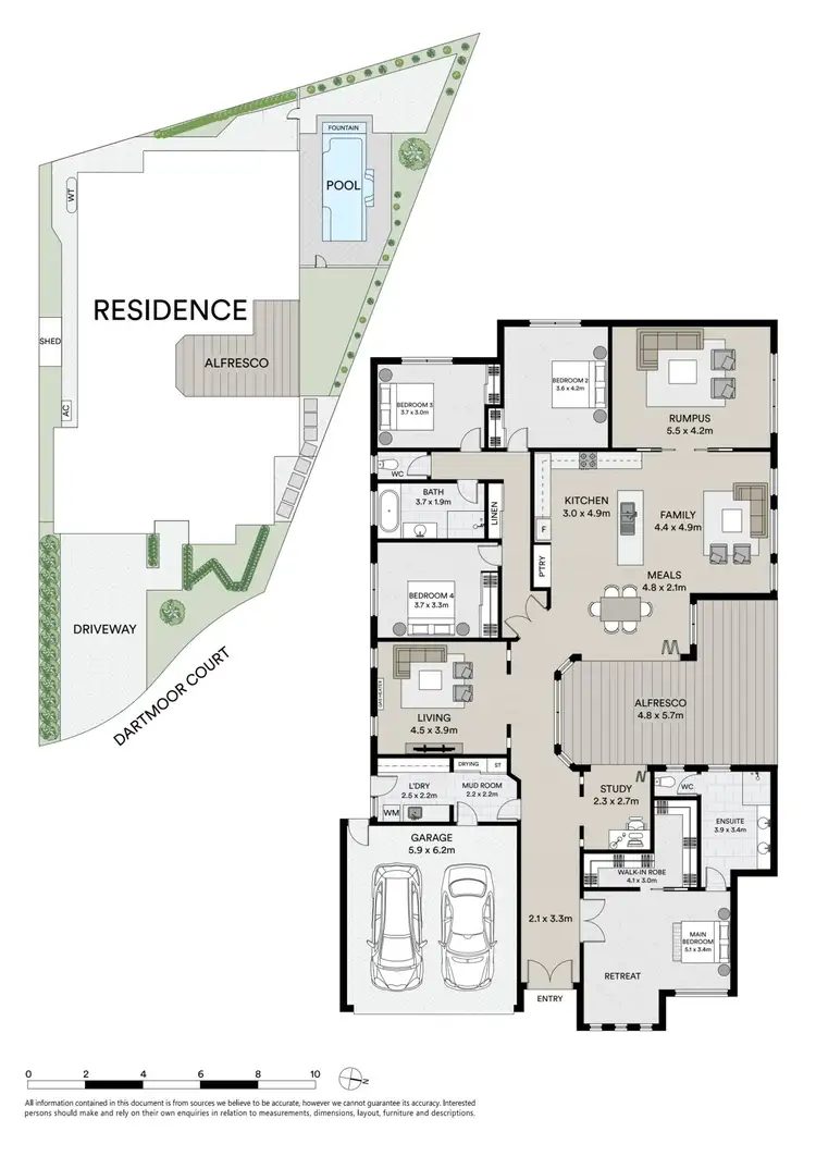 Floorplan of Homely house listing, 8 Dartmoor Court, Alfredton VIC 3350