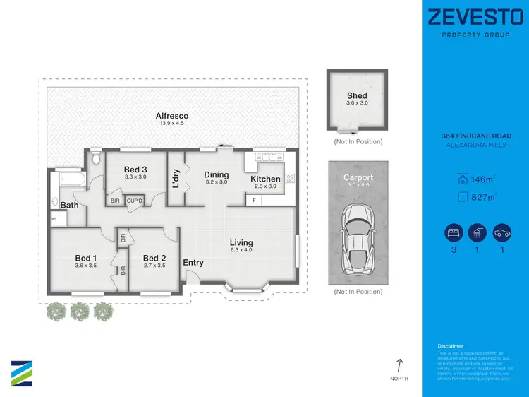Floorplan of Homely house listing, 364 Finucane Road, Alexandra Hills QLD 4161