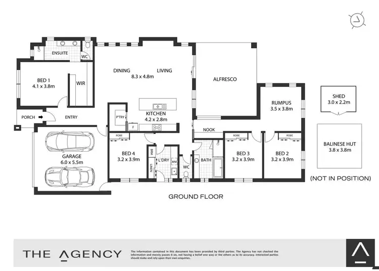Floorplan of Homely house listing, 34 Drumbane Drive, Golden Square VIC 3555
