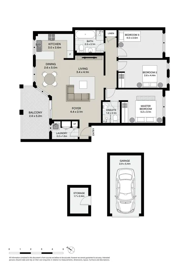 Floorplan of Homely apartment listing, 10/43-45 West Street, Hurstville NSW 2220
