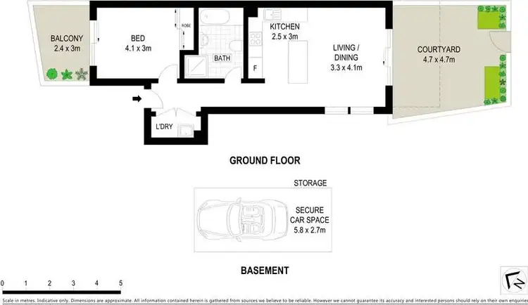 Floorplan of Homely apartment listing, 74/49 Henderson Road, Alexandria NSW 2015