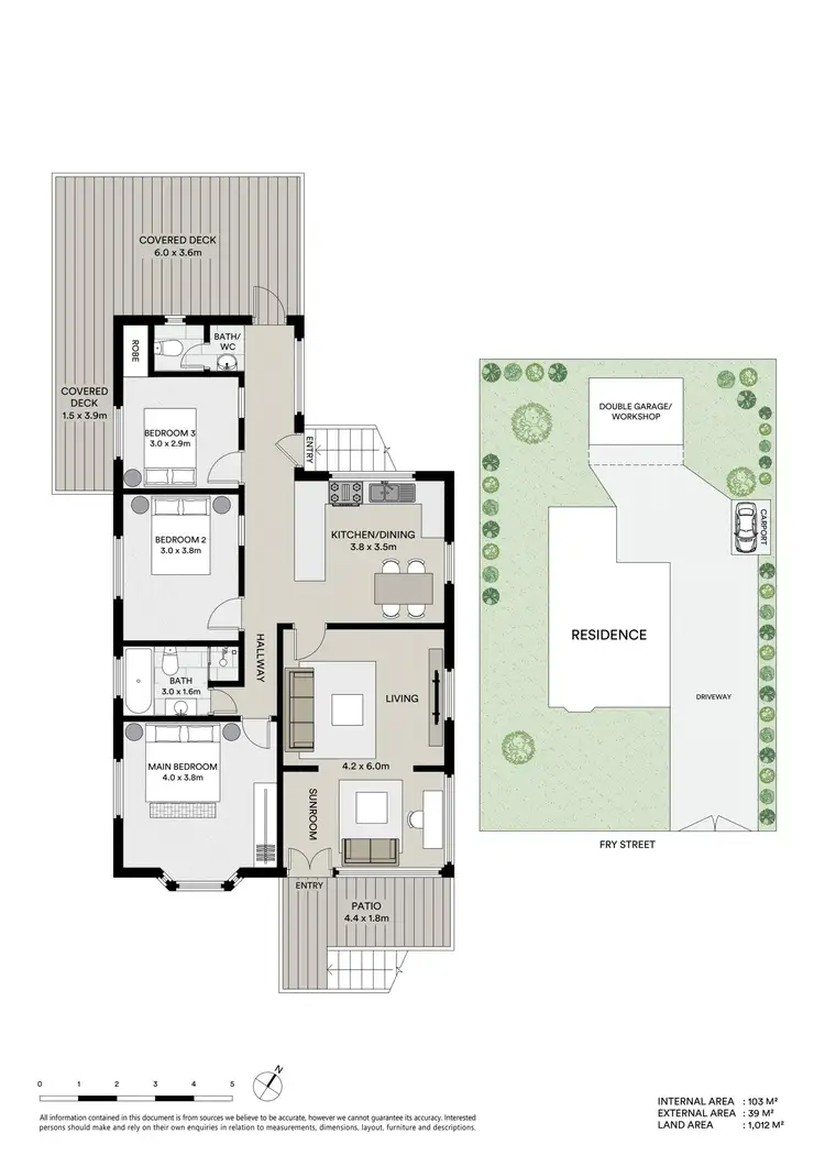 Floorplan of Homely house listing, 7 Fry Street, Belgian Gardens QLD 4810