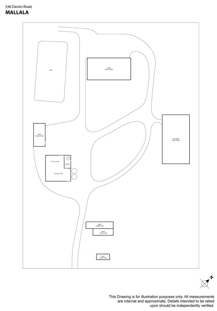 Floorplan of Homely rural property listing, 546 Davies Road, Mallala SA 5502