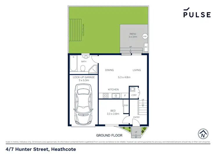 Floorplan of Homely villa listing, 4/7 Hunter Street, Heathcote NSW 2233