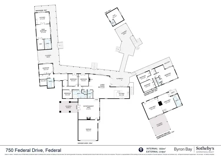 Floorplan of Homely house listing, 750 Federal Drive, Federal NSW 2480