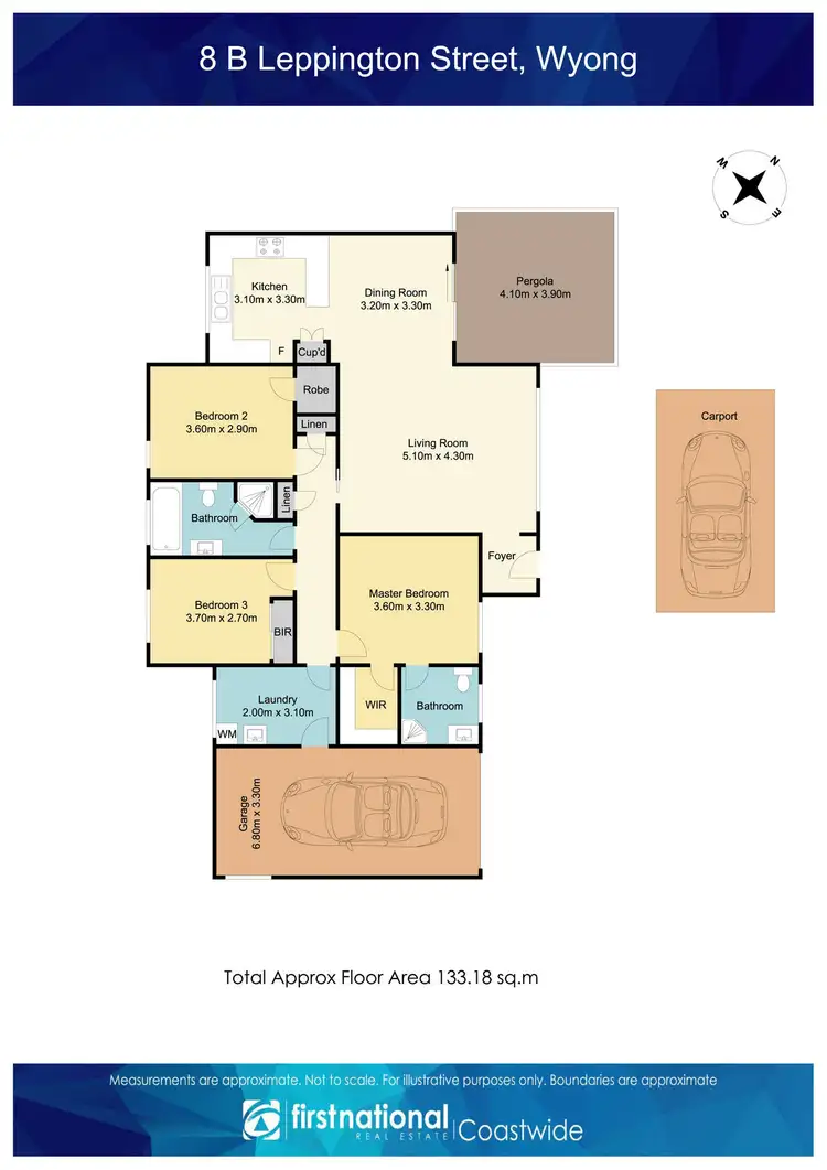 Floorplan of Homely house listing, 8B Leppington Street, Wyong NSW 2259