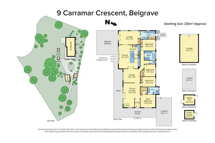 Floorplan of Homely house listing, 9 Carramar Crescent, Belgrave VIC 3160