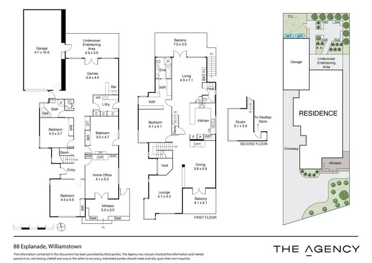 Floorplan of Homely house listing, 88 Esplanade, Williamstown VIC 3016