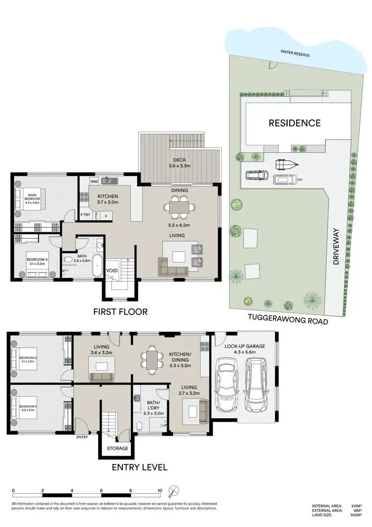 Floorplan of Homely house listing, 232A Tuggerawong Road, Tuggerawong NSW 2259
