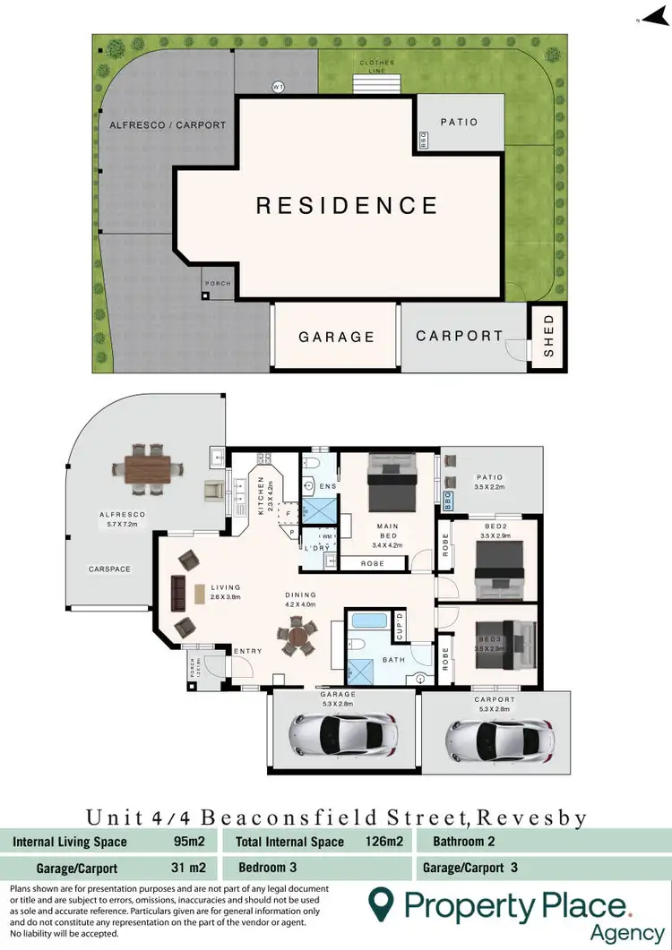 Floorplan of Homely villa listing, 4/4 Beaconsfield Street, Revesby NSW 2212