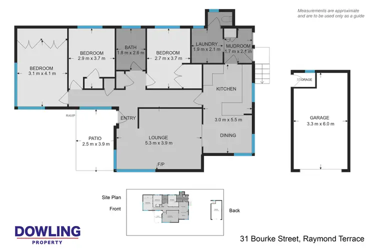 Floorplan of Homely house listing, 31 Bourke Street, Raymond Terrace NSW 2324