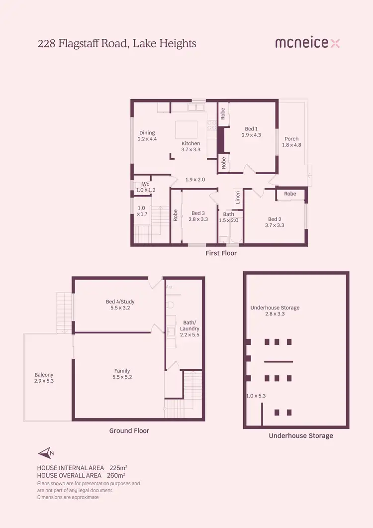 Floorplan of Homely house listing, 228 Flagstaff Road, Lake Heights NSW 2502
