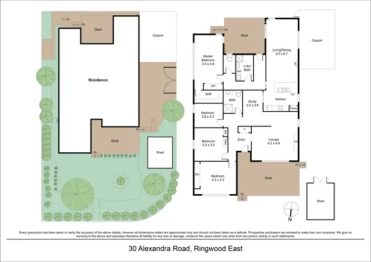 Floorplan of Homely house listing, 30 Alexandra Road, Ringwood East VIC 3135
