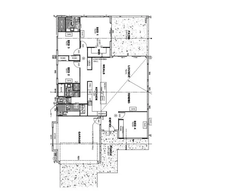 Floorplan of Homely house listing, 16 Izaro Circuit, Burdell QLD 4818
